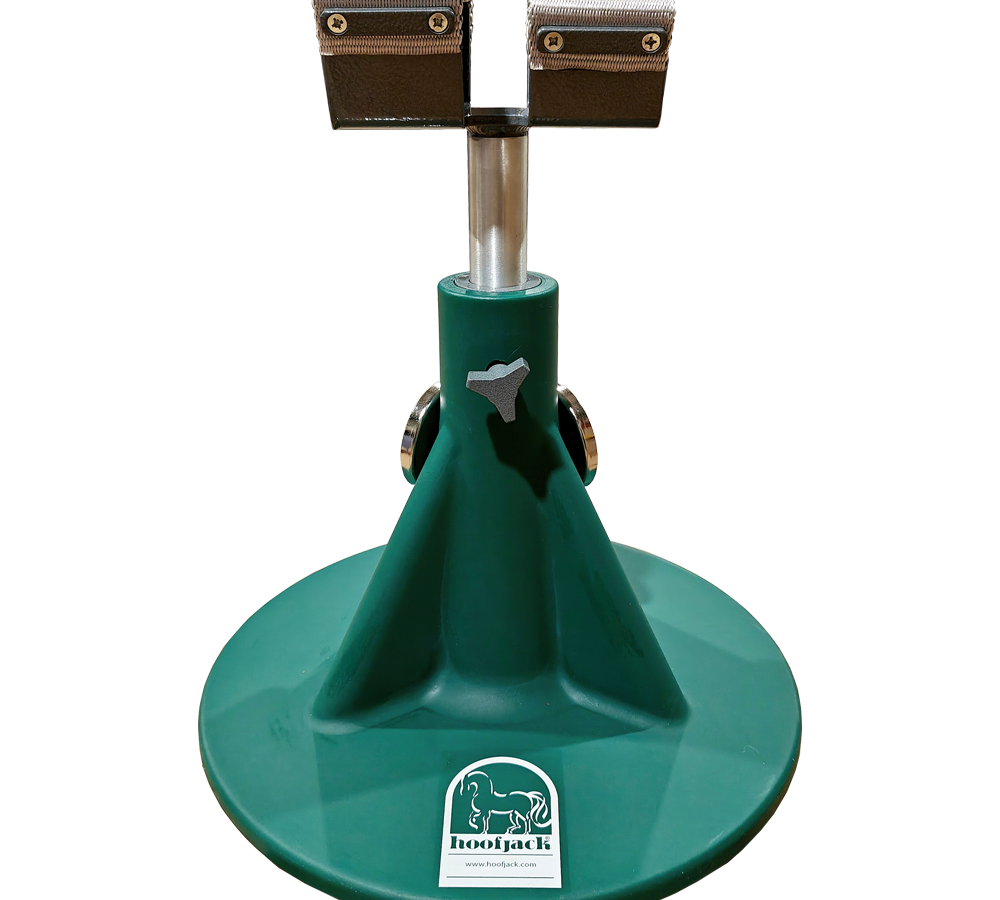 Hoofjack Pastern Cradles for the Hoof Jack foot stand offer extra comfort and support to horses during the trimming and shoeing process. 